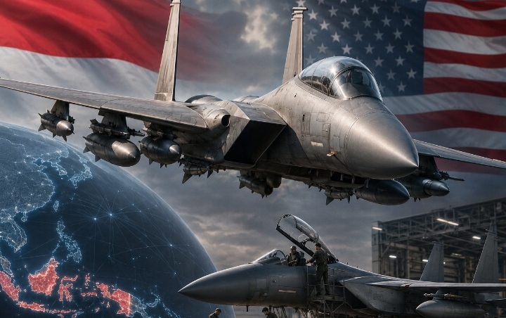 Indonesia Terseret Proyek Jumbo F-15 Eagle AS Senilai Rp2.322 Triliun