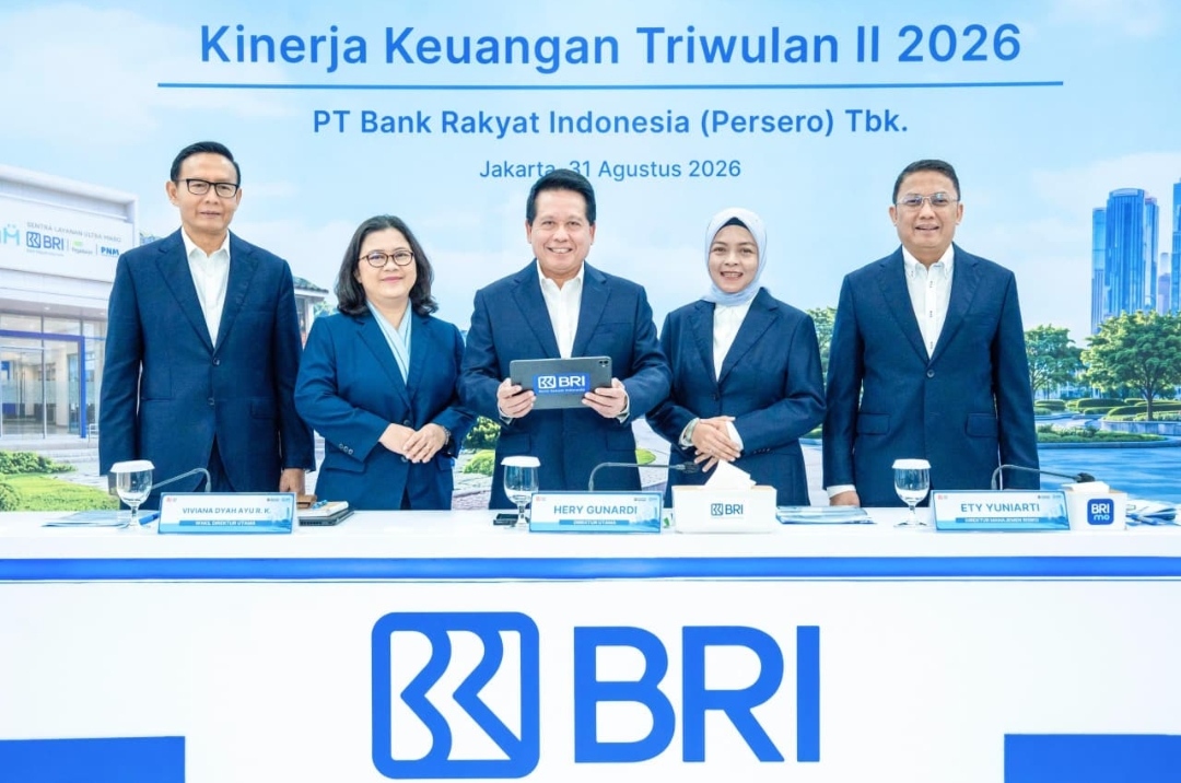 Perkuat Ekonomi Kerakyatan, BRI Raup Keuntungan Rp31,2 Triliun pada Triwulan II 2026