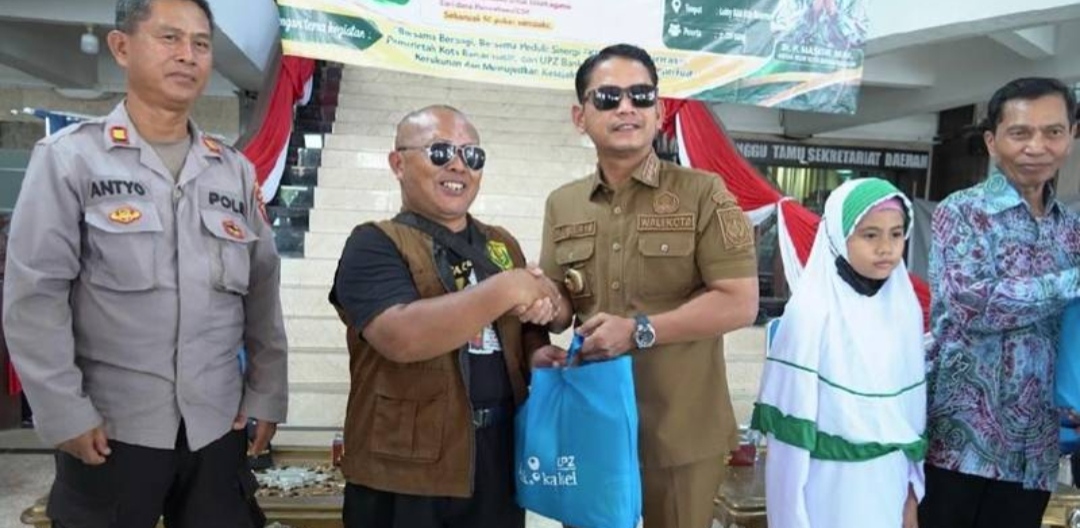 Sambut Hari Jadi ke-500 Banjarmasin: FKUB & UPZ Bank Kalsel Bagikan Ratusan Paket Pangan