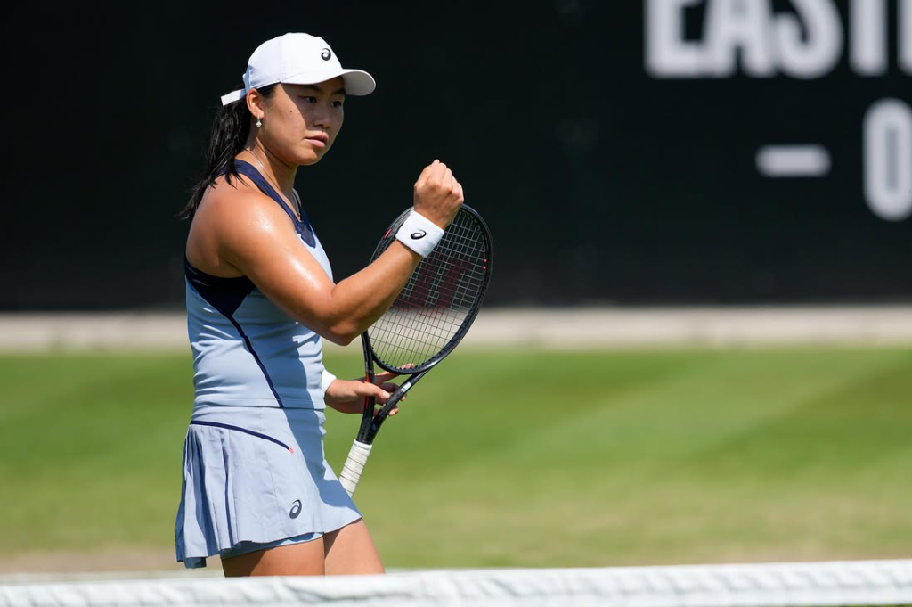 Kalahkan Viktorija Golubic dengan 2 Set Selama 3 Jam, Petenis Indonesia Janice Tjen Masuk 32 Besar Cincinnati Open