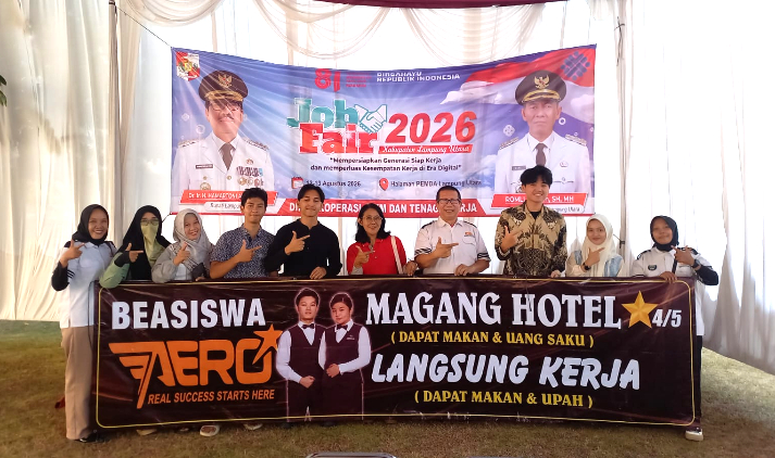Job Fair Lampung Utara Diserbu Pencari Kerja, Program Beasiswa Aero Astra Akademia Curi Perhatian
