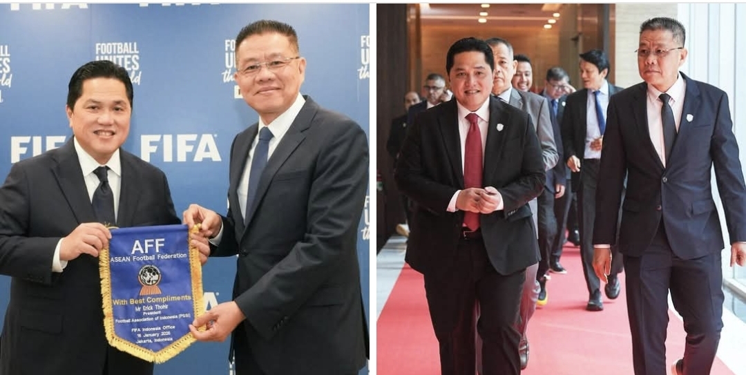 Erick Thohir Optimis pada Kemampuan Presiden AFF 2026-2031 Gen. Khiev Sameth