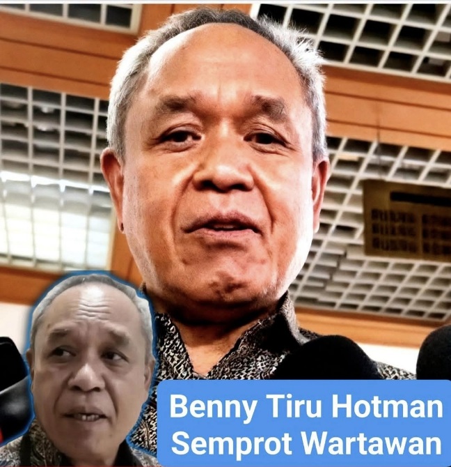 Benny K Harman Meniru Hotman Semprot Wartawan: Kamu Punya Otak Enggak!