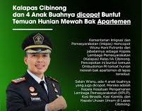 5 Pejabat Lapas Cibinong Termasuk Kalapas Dicopot Sementara