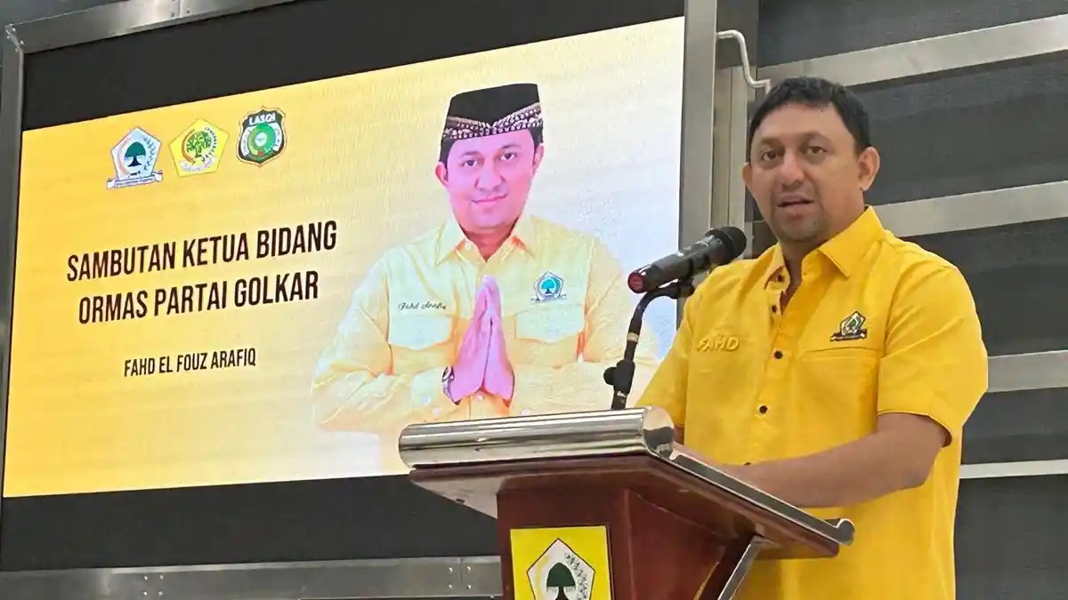 PARAH, Fahd A. Rafiq Tetap Ketua Golkar Meski Hattrick Ditangkap KPK