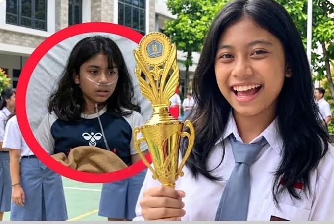 Siswi Berprestasi Febiona Santap MBG di Sumut, Berubah Jadi Pikun