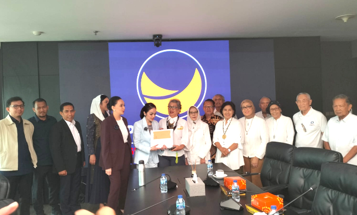 Terima Audiensi PWKPJ, Fraksi NasDem Janji Kawal Penyelesain Kasus Kavling Eks Prajurit TNI AL Pangkalan Jati