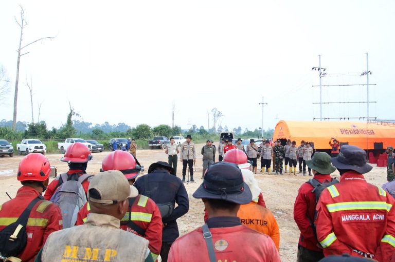 Polda Riau Sampaikan Kabar Baik: Karhutla di Siak dan Pelalawan Berhasil Dijinakkan