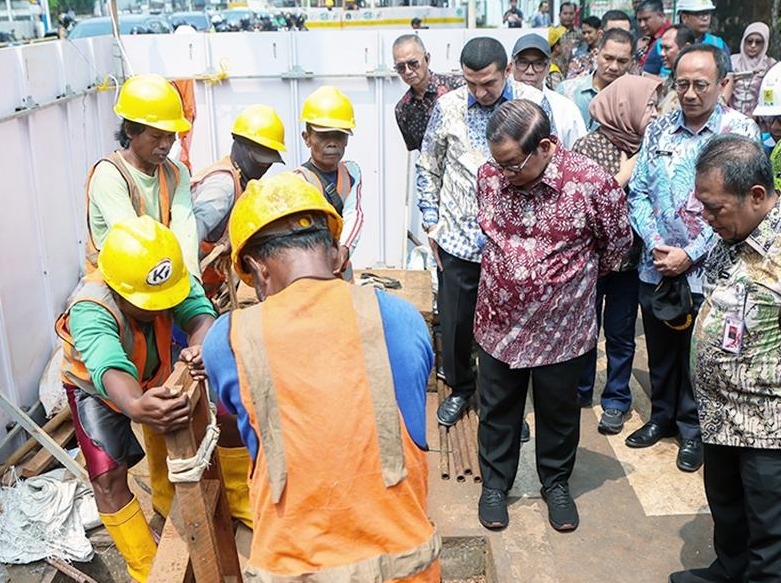 Pemprov DKI Geber Pembangunan Utilitas Jaringan untuk Mempercantik Kota
