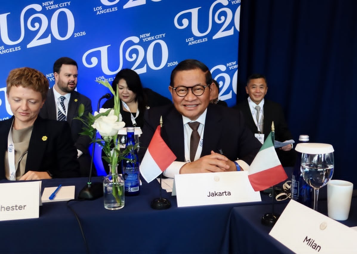 Gubernur Pramono Bergerilya Cari Investor Mitra Global di Ajang U20 New York