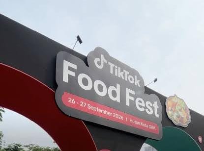 Festival Kuliner TikTok Food Fest 2026 Padati Hutan Kota GBK, Angkat Potensi UMKM Lokal