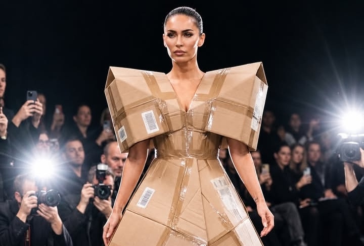 Balenciaga Jual Gaun Mirip Kardus Rp151 Juta, Fashion atau Sekadar Sensasi?