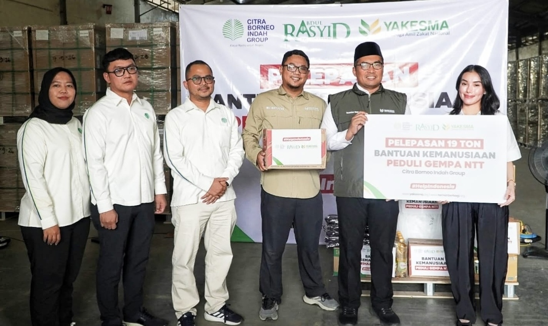 YAKESMA, AR Foundation dan CBI Group Kirim 19 Ton Bantuan untuk Korban Gempa NTT