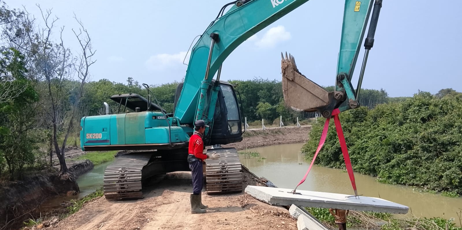 Pembangunan Pembatas Way Kambas Capai 82 Persen, Warga Minta Akses ke Sawah Tetap Dibuka