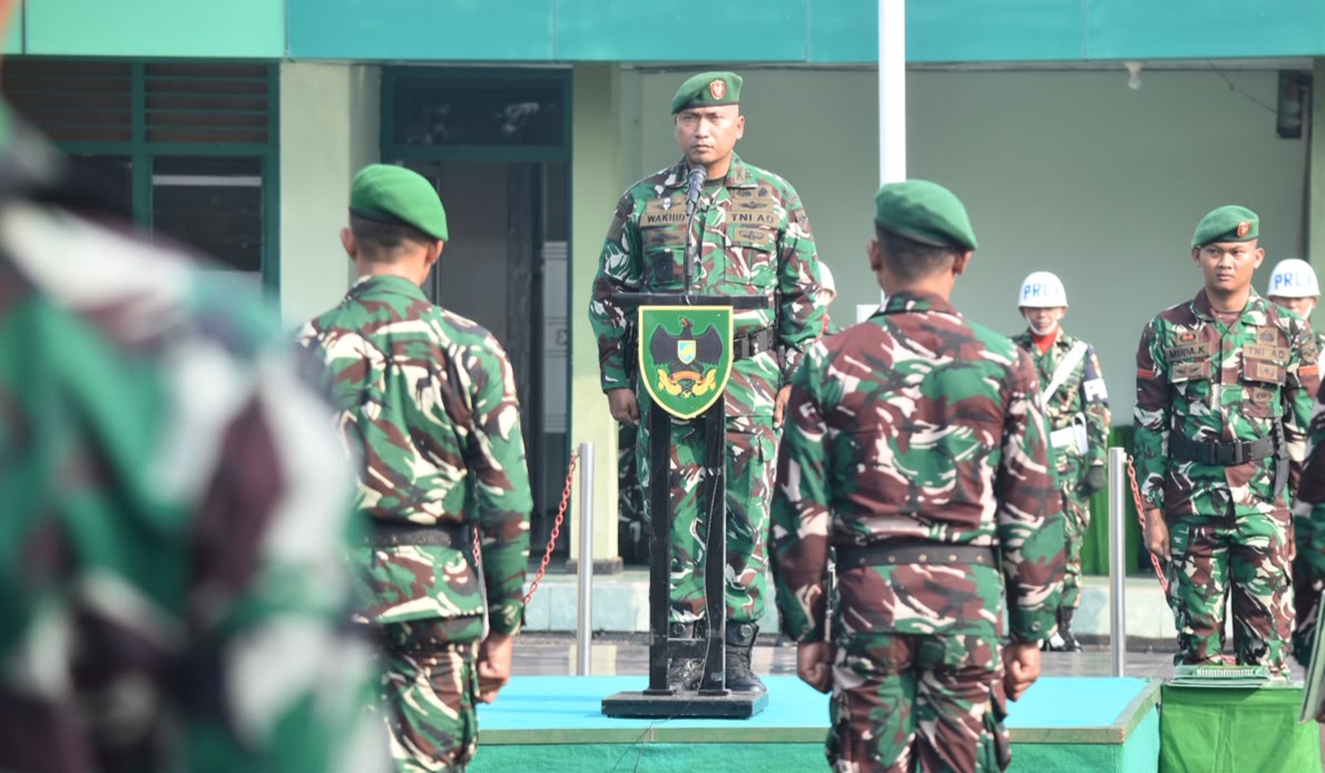 Korem 043/Gatam Tekankan Pentingnya Kesiapsiagaan dan Profesionalisme Terhadap Masyarakat