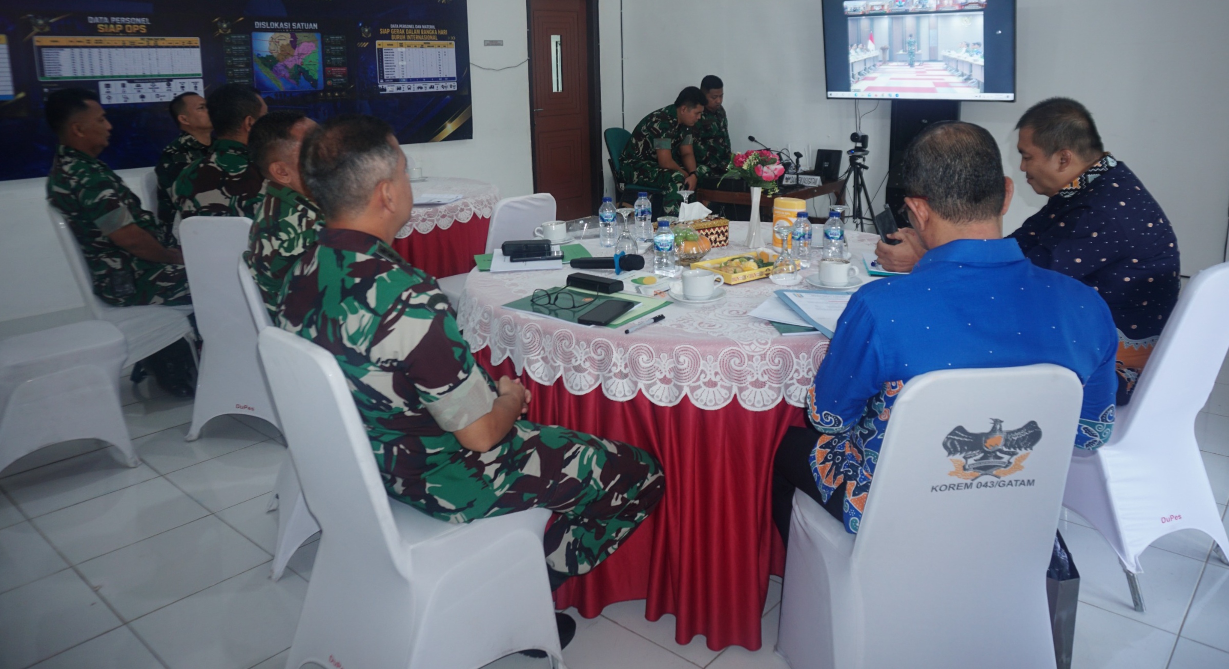 Korem 043/Gatam Matangkan Persiapan Jelang Program TMMD