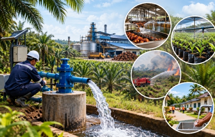 Kenapa Sumur Bor Jadi Penopang Penting Perkebunan Kelapa Sawit, Ini 4 Alasan Utamanya