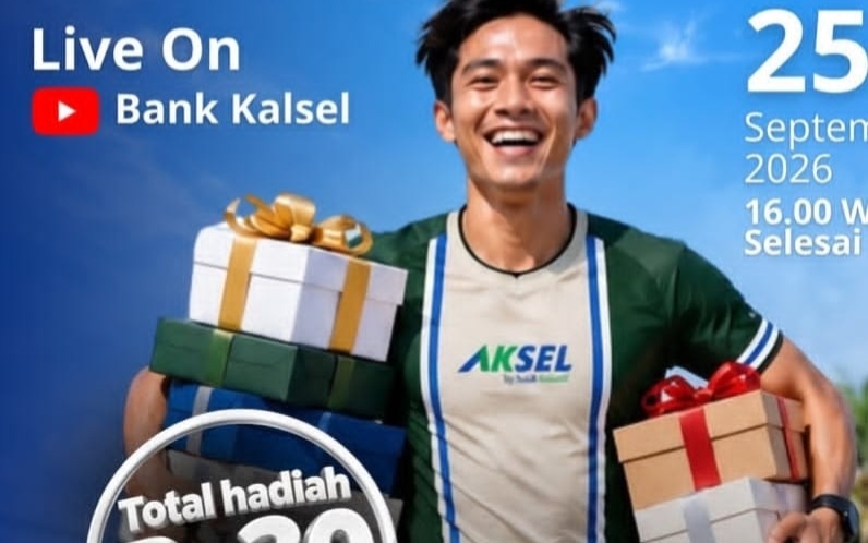 Sehat Diri, Bumi Lestari: Bank Kalsel Umumkan 100 Finisher Pertama AKSEL Virtual Run 2026: Reforestasi