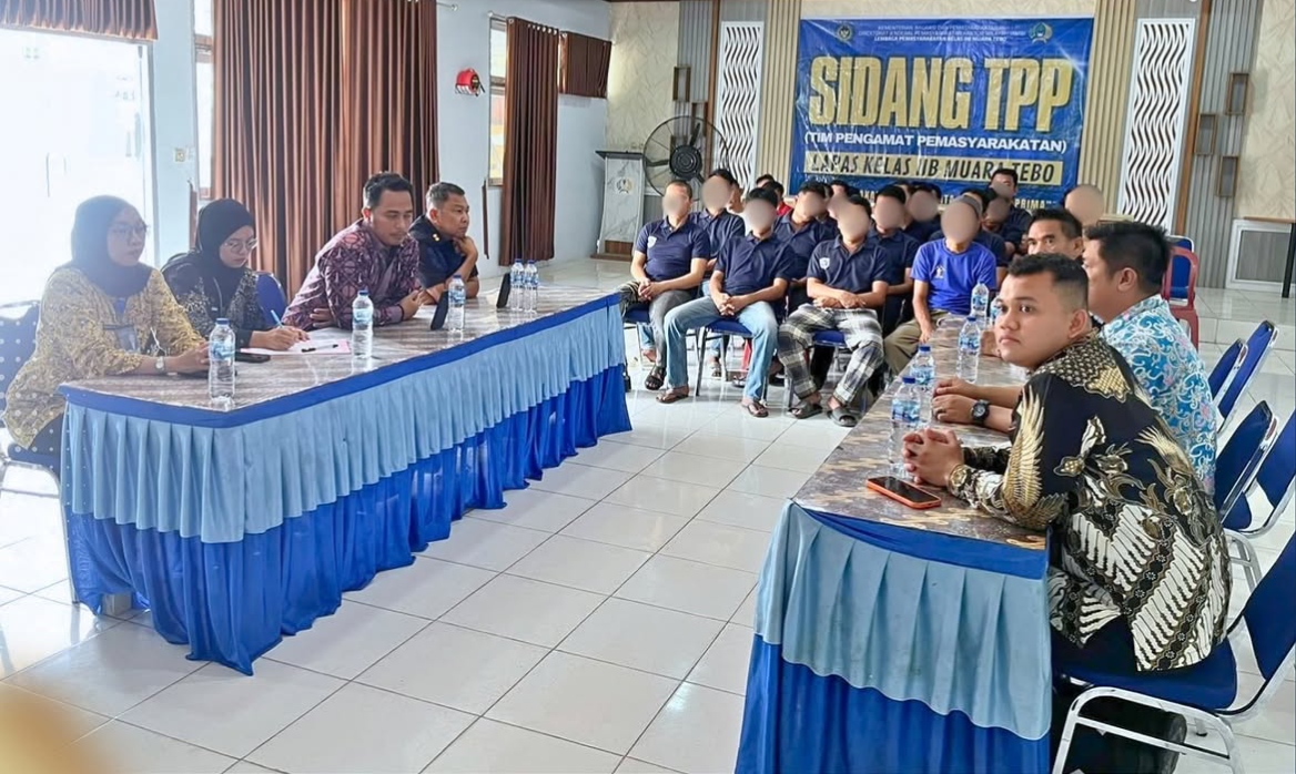 Lapas Muara Tebo Gelar Sidang TPP Bahas Integrasi PB dan CB