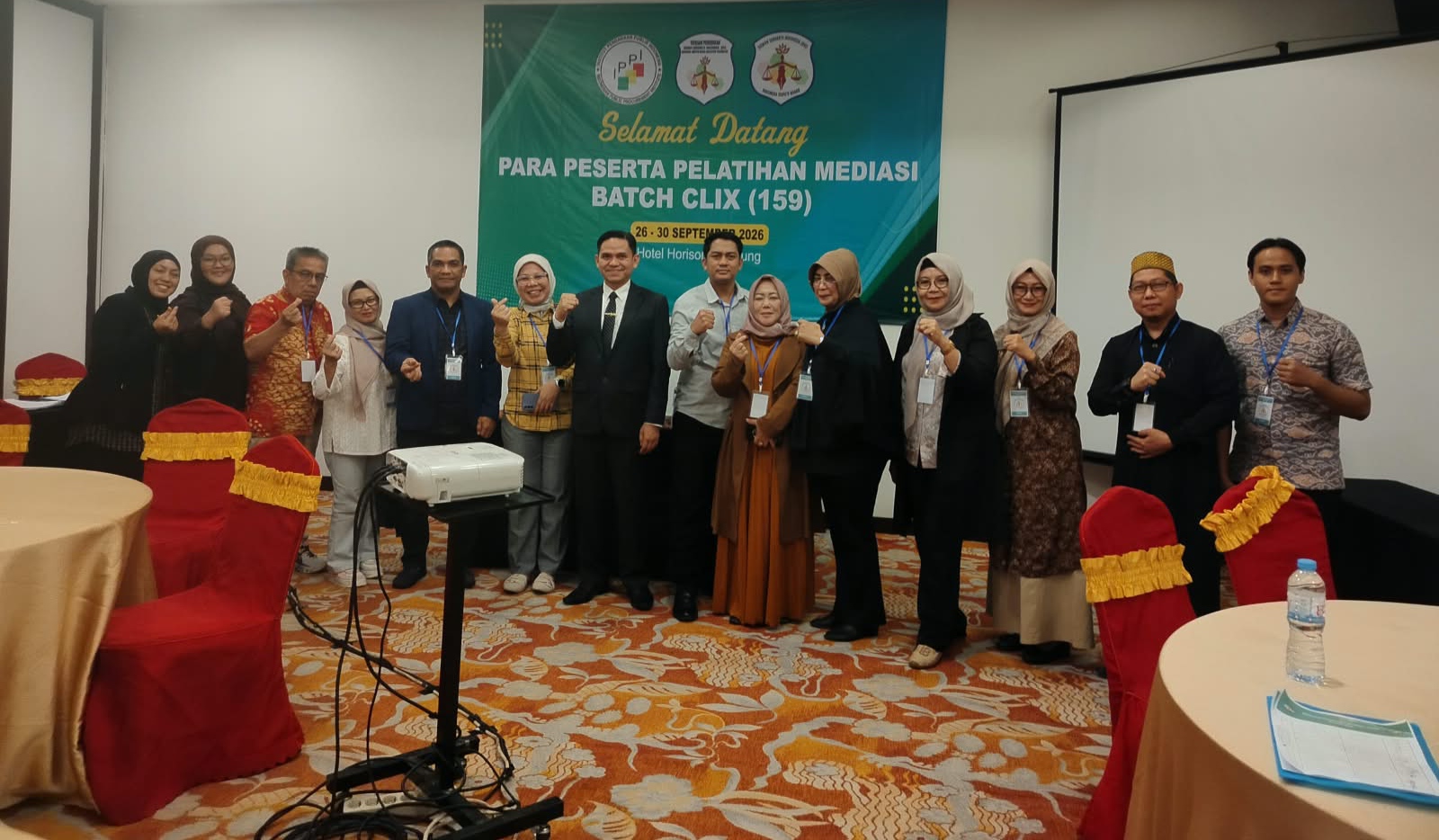 Presiden DSI Sebut Pelatihan Mediasi Jadikan Wadah untuk Perdalam Pemahaman prinsip Mediasi