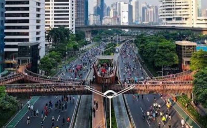 Tren Pola Hidup Sehat Kian Diminati, Ruang Publik Dipadati Warga Saat Akhir Pekan
