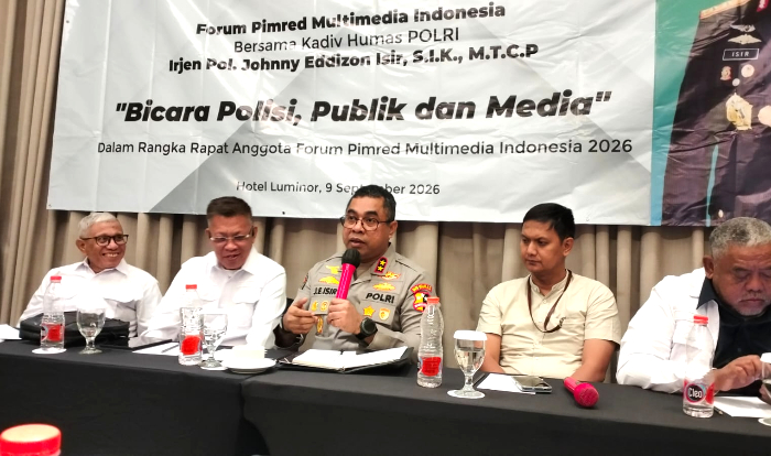 Ngobras Bersama FPRMI, Kadiv Humas Polri: Kritik Media dan Publik Penting untuk Pembenahan