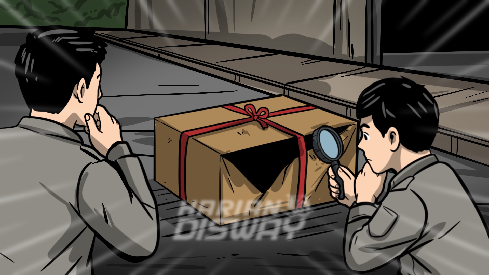 Penyelidikan Mayat dalam Kardus Paket di Bandung
