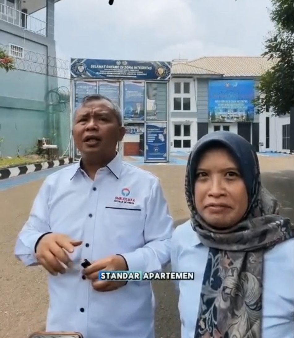 Sulitnya Tim Ombudsman RI Sidak ke Lapas Cibinong