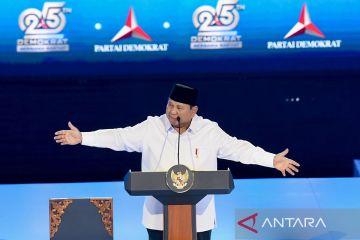 Prabowo: Demokrat Pernah Tak Berkuasa Tapi Tak Bakar-bakar (Sindir Siapa?)