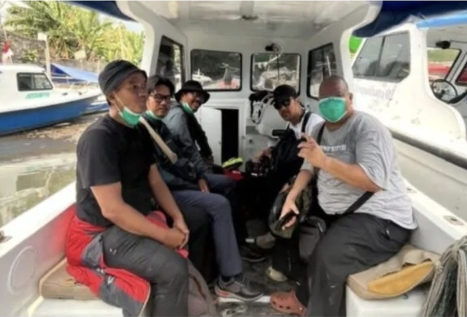 Prabowo Perintahkan KSAL Kerahkan 11 Kapal Gabungan Cari Wartawan Peliput Anak Krakatau yang Hilang