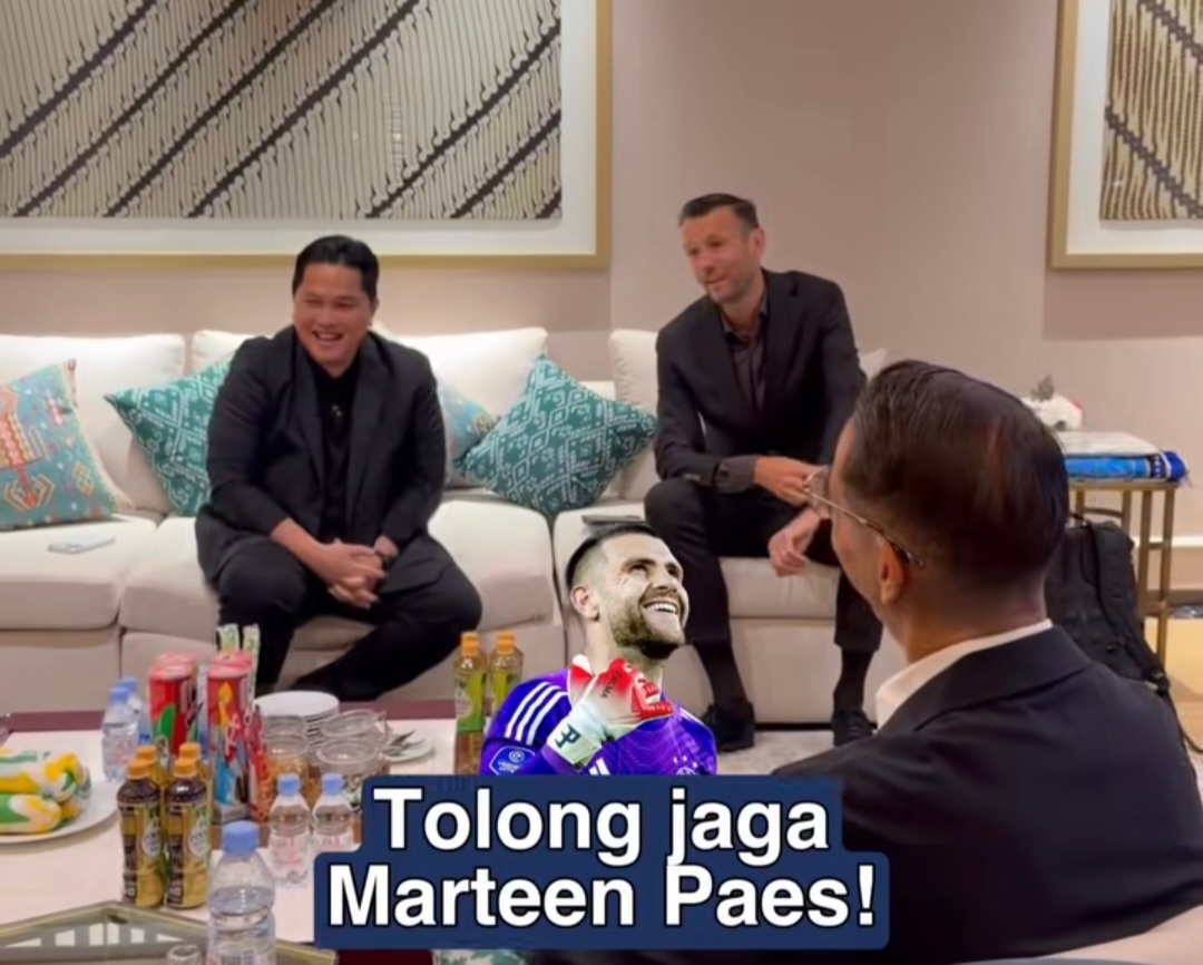Erick Thohir Sharing dengan CEO AFC Ajax Menno Geelen
