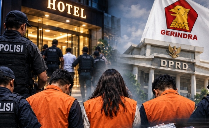 Tiga Anggota DPRD Fraksi Gerindra Diamankan dalam Dugaan Pesta Narkoba, Polisi Pilih Restorative Justice