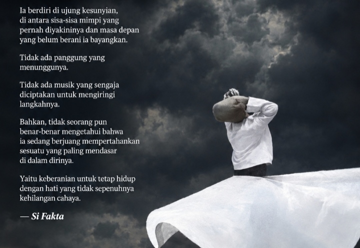 Penari di Ujung Kesunyian