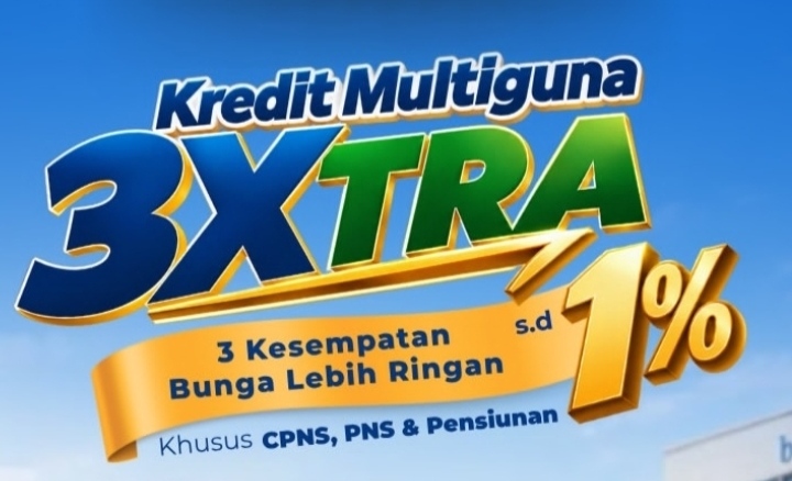 Bank Kalsel Hadirkan Program "Kredit Multiguna 3XTRA", Tawarkan Bunga Spesial 11%