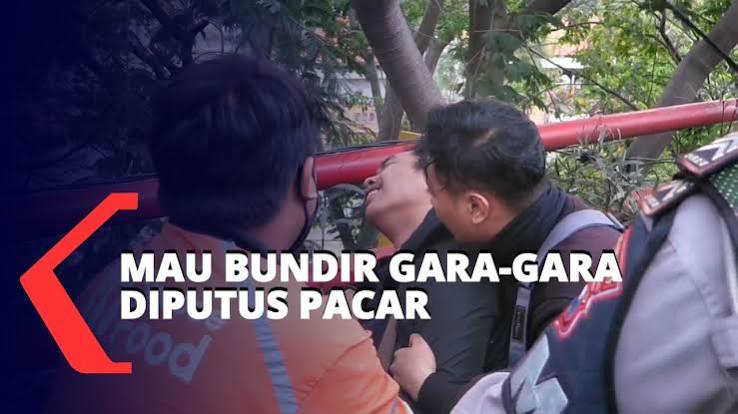 Diduga Depresi akibat Putus Cinta, Wanita di Sidoarjo Dievakuasi dari Atas Jembatan Layang