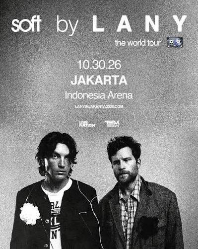 Lulus Ludes dalam Hitungan Jam, LANY Resmi Tambah Hari Konser di Jakarta