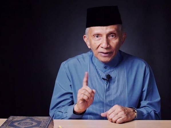 Sindir Jokowi Soal Ambang Batas Parlemen, Amien Rais: Itu Hanyalah Angan-Angan