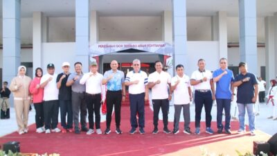 Dirahapkan Bisa Tingkatkan Prestasi Atlet Kalbar, GOR Terpadu di Pontianak Diresmikan