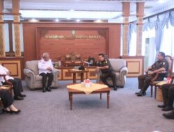 Pj Gubernur Kalbar dan Bari Terima Kunjungan Perdana Kajati Kalbar