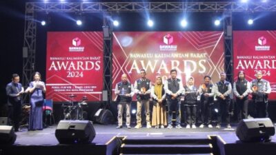 Apresiasi Bagi Pengawas Pemilu, Bawaslu Kalbar Beri Awards 2024