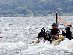 Dimas Ridho Pecahkan Rekor PON di Nomor Waterski Tricks Ski Air