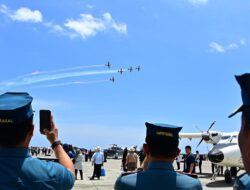 Wakasal Hadiri Bali Internasional Airshow 2024, Rajawali Laut Flight Tampil Memukau