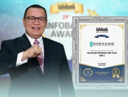 Bank Kalbar Gondol Dua Penghargaan dari Infobank Media Grup