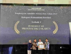 Pemprov DKI Sabet Penghargaan Bergengsi Anindhita Wistara Data