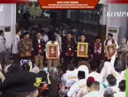 KPU Jakarta Resmi Tetapkan Nomor Urut Paslon, Pram-Doel 3, RIDO 1, Dharma-Kun 2