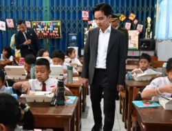 Gibran Tinjau Pemberian Makan Gratis di Jakarta