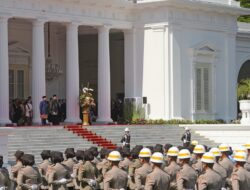 Istana Negara Gelar Prosesi Pisah Sambut dari Jokowi ke Prabowo