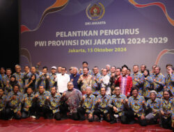 Pengurus PWI Jaya 2024-2029 Resmi Dilantik, Berikut Susunan Lengkap Para Pengurusnya