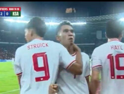 Indonesia Raih 3 Poin, Skors Timnas Vs Arab Saudi 2-0