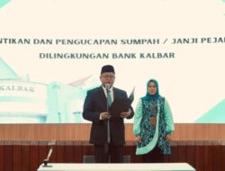 Direktur Utama Bank Kalbar Lantik 19 Pejabat Baru